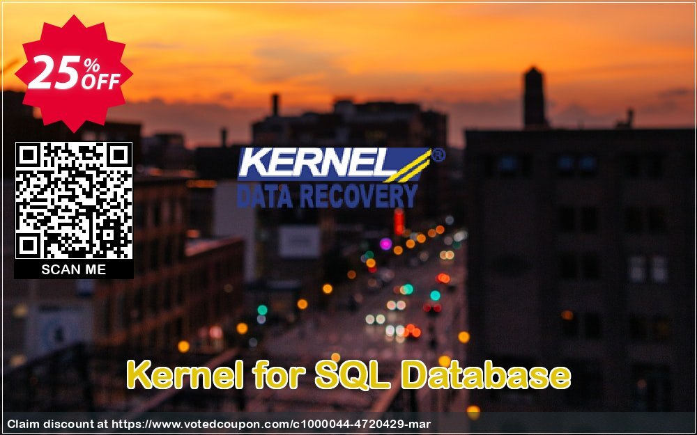 Kernel for SQL Database Coupon Code Apr 2024, 25% OFF - VotedCoupon