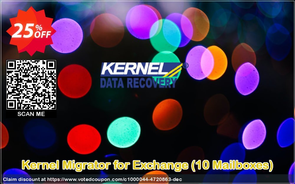 Kernel Migrator for Exchange, 10 Mailboxes  Coupon, discount KernelMigrator for Exchange Server: 10 Mailboxes Fearsome offer code 2024. Promotion: Fearsome offer code of KernelMigrator for Exchange Server: 10 Mailboxes 2024
