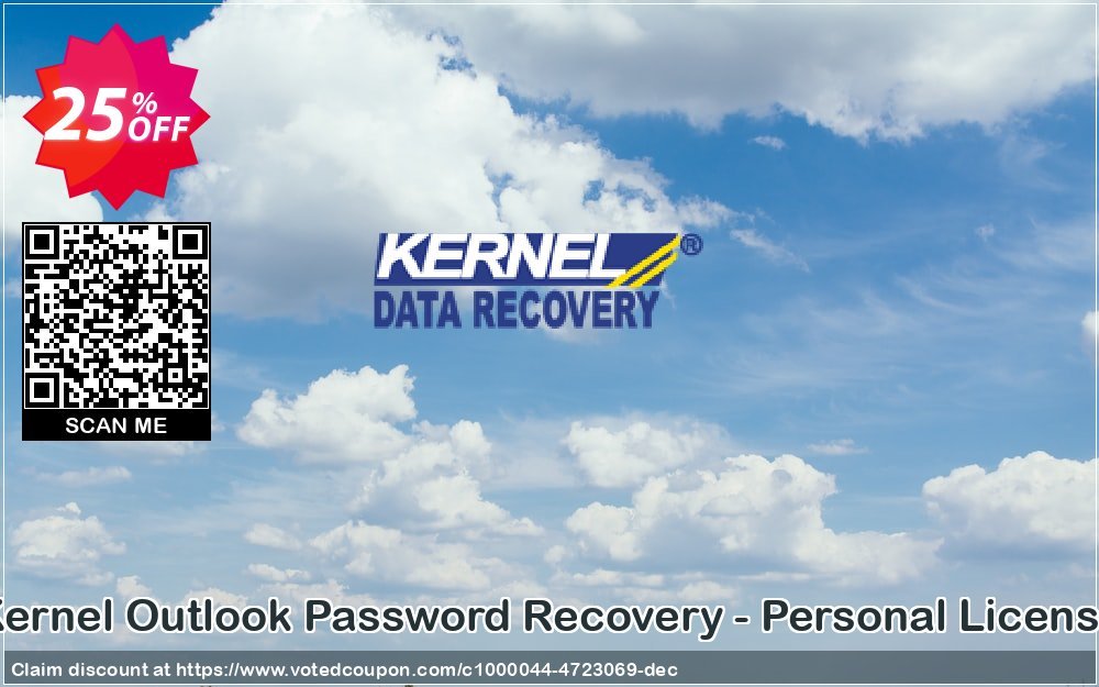 Kernel Outlook Password Recovery - Personal Plan Coupon, discount Kernel Outlook Password Recovery - Personal License Impressive discount code 2024. Promotion: Impressive discount code of Kernel Outlook Password Recovery - Personal License 2024