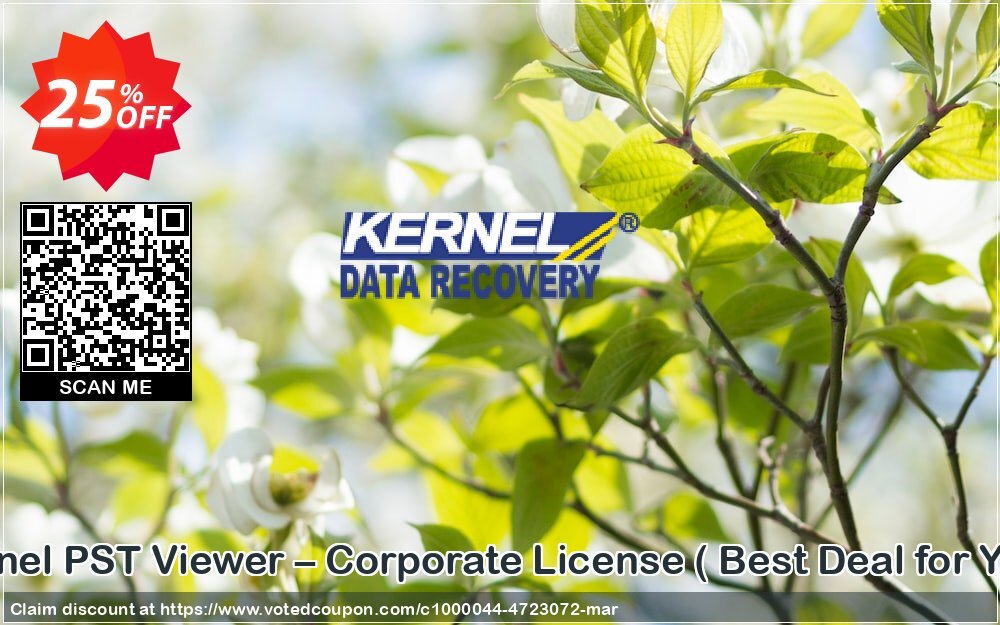 Kernel PST Viewer – Corporate Plan,  Best Deal for You   Coupon Code Apr 2024, 25% OFF - VotedCoupon