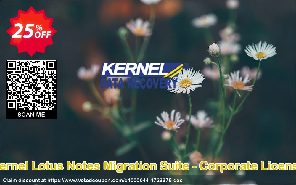 Kernel Lotus Notes Migration Suite - Corporate Plan Coupon Code Apr 2024, 25% OFF - VotedCoupon