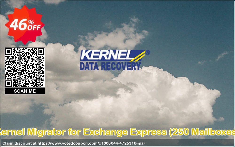 Kernel Migrator for Exchange Express, 250 Mailboxes  Coupon Code May 2024, 46% OFF - VotedCoupon