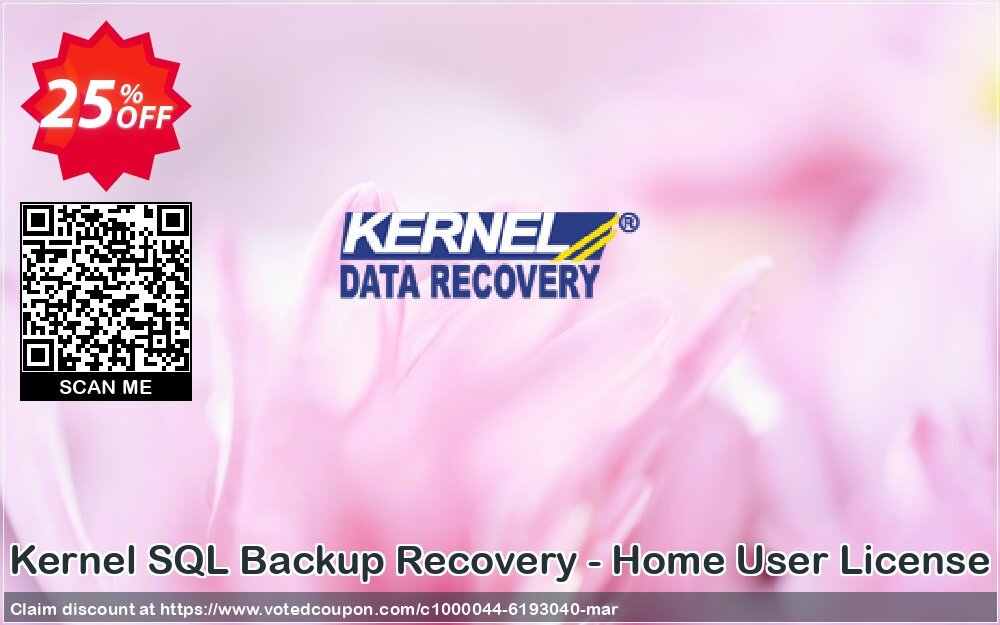 Kernel SQL Backup Recovery - Home User Plan Coupon, discount Kernel SQL Backup Recovery - Home User License Amazing offer code 2024. Promotion: Amazing offer code of Kernel SQL Backup Recovery - Home User License 2024