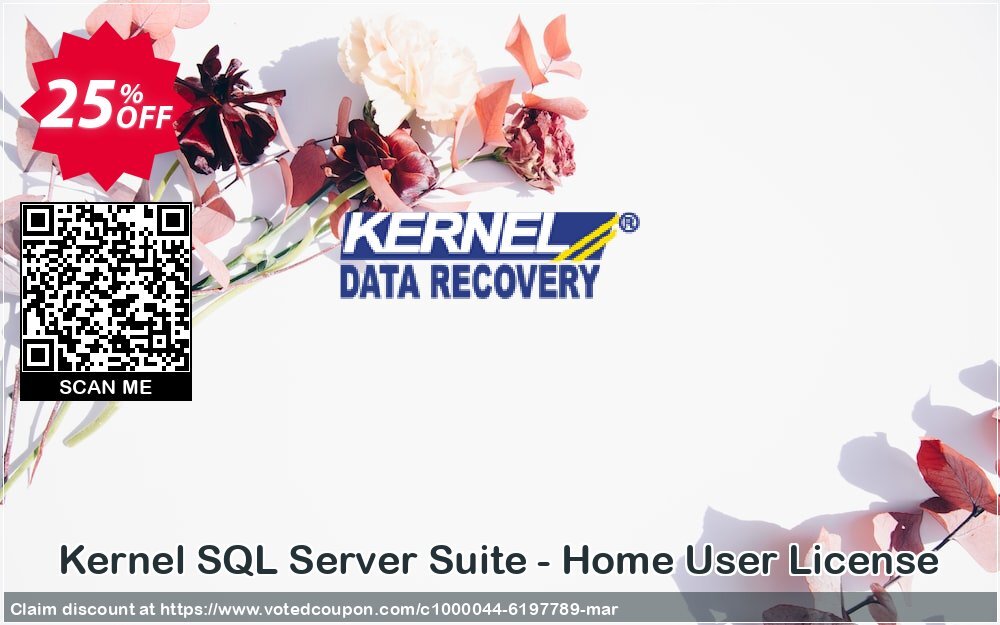 Kernel SQL Server Suite - Home User Plan Coupon Code Apr 2024, 25% OFF - VotedCoupon