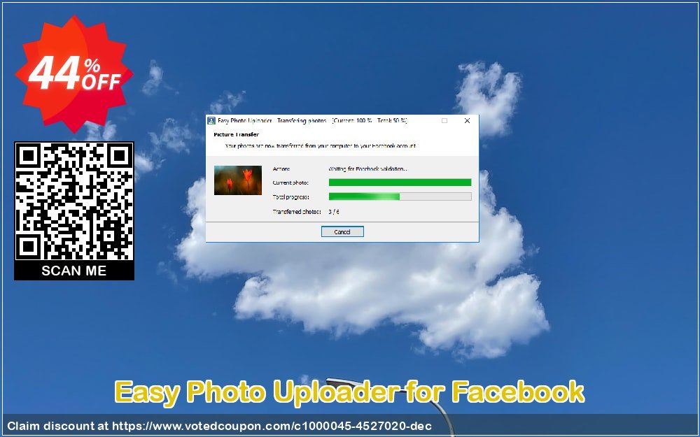 Easy Photo Uploader for Facebook Coupon, discount Easy Photo Uploader for Facebook Formidable deals code 2023. Promotion: stunning discount code of Easy Photo Uploader for Facebook 2023