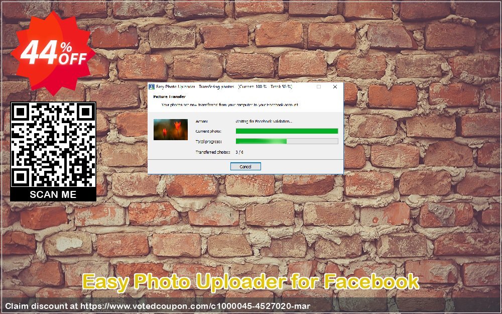 Easy Photo Uploader for Facebook Coupon Code Apr 2024, 44% OFF - VotedCoupon