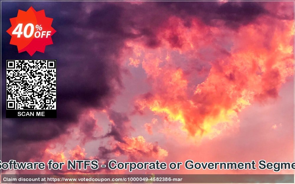 Data Recovery Software for NTFS - Corporate or Government Segment User Plan Coupon Code Apr 2024, 40% OFF - VotedCoupon