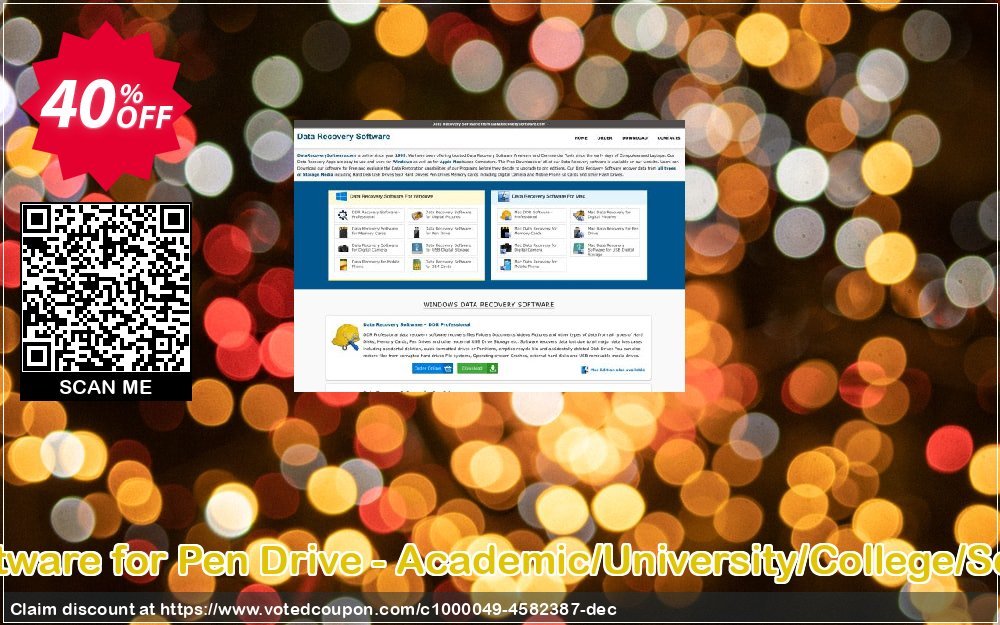 Data Recovery Software for Pen Drive - Academic/University/College/School User Plan Coupon Code Apr 2024, 40% OFF - VotedCoupon