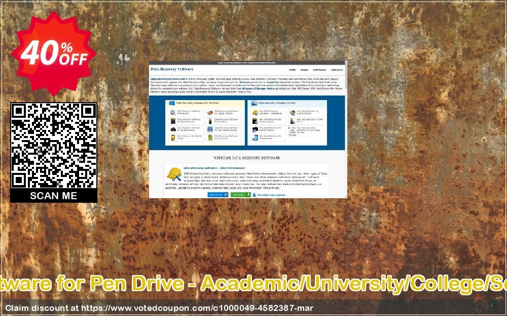 Data Recovery Software for Pen Drive - Academic/University/College/School User Plan Coupon Code Apr 2024, 40% OFF - VotedCoupon