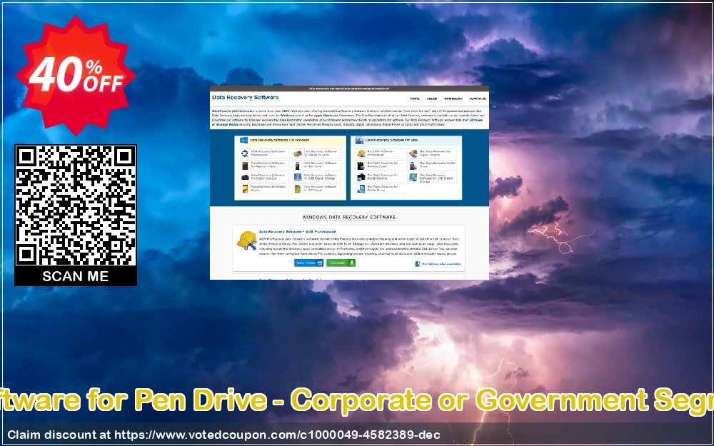 Data Recovery Software for Pen Drive - Corporate or Government Segment User Plan Coupon, discount Data Recovery Software for Pen Drive - Corporate or Government Segment User License excellent offer code 2023. Promotion: excellent offer code of Data Recovery Software for Pen Drive - Corporate or Government Segment User License 2023