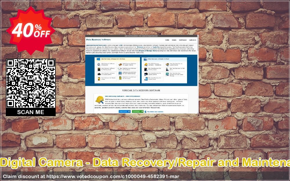 Data Recovery Software for Digital Camera - Data Recovery/Repair and Maintenance Company User Plan Coupon Code Apr 2024, 40% OFF - VotedCoupon