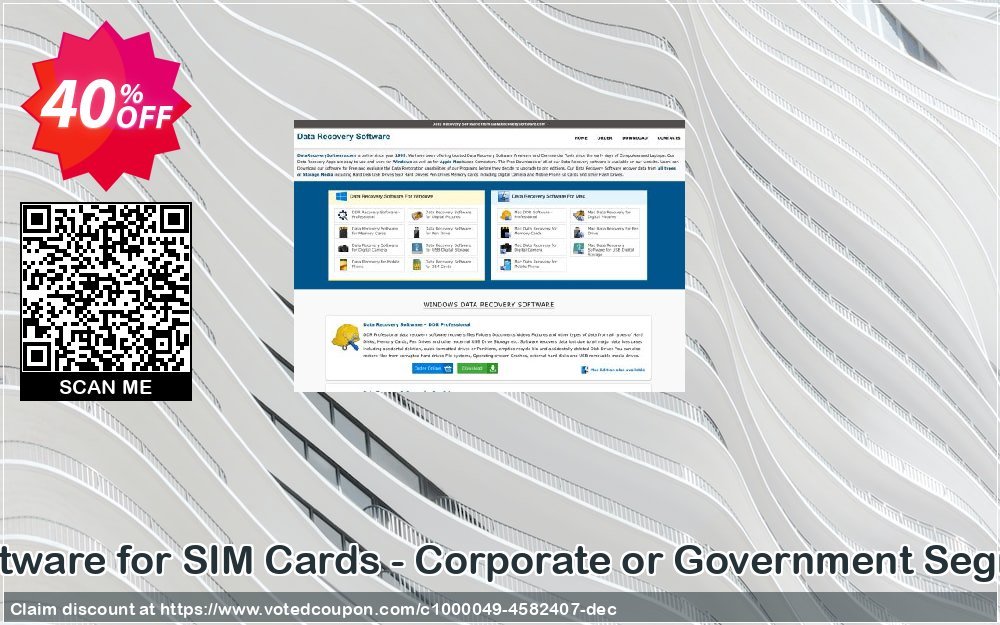 Data Recovery Software for SIM Cards - Corporate or Government Segment User Plan Coupon, discount Data Recovery Software for SIM Cards - Corporate or Government Segment User License stirring promotions code 2024. Promotion: stirring promotions code of Data Recovery Software for SIM Cards - Corporate or Government Segment User License 2024