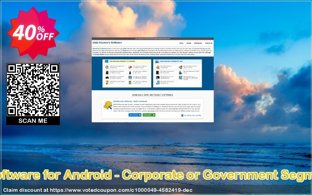 Data Recovery Software for Android - Corporate or Government Segment User Plan Coupon, discount Data Recovery Software for Android - Corporate or Government Segment User License best promo code 2023. Promotion: best promo code of Data Recovery Software for Android - Corporate or Government Segment User License 2023