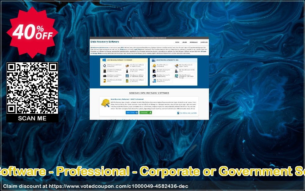 MAC DDR Recovery Software - Professional - Corporate or Government Segment User Plan Coupon, discount Mac DDR Recovery Software - Professional - Corporate or Government Segment User License marvelous sales code 2024. Promotion: marvelous sales code of Mac DDR Recovery Software - Professional - Corporate or Government Segment User License 2024