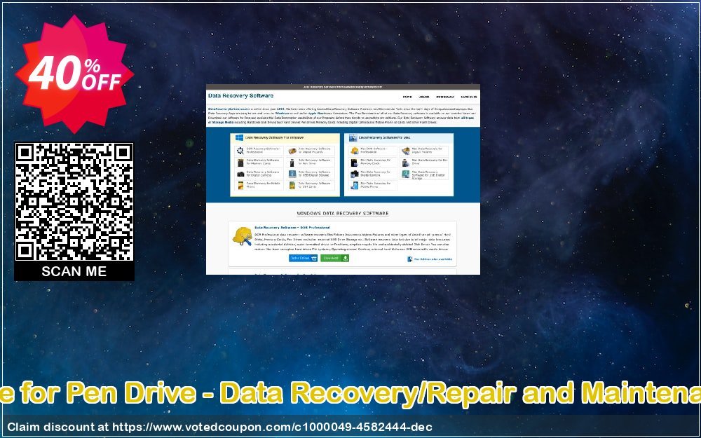 MAC Data Recovery Software for Pen Drive - Data Recovery/Repair and Maintenance Company User Plan Coupon Code Apr 2024, 40% OFF - VotedCoupon