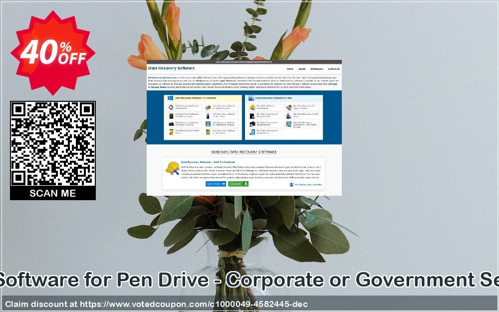 MAC Data Recovery Software for Pen Drive - Corporate or Government Segment User Plan Coupon Code May 2024, 40% OFF - VotedCoupon