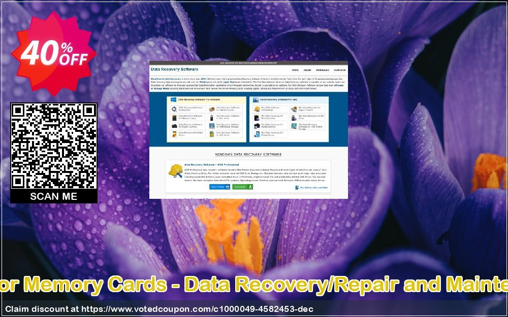 MAC Data Recovery Software for Memory Cards - Data Recovery/Repair and Maintenance Company User Plan Coupon Code May 2024, 40% OFF - VotedCoupon
