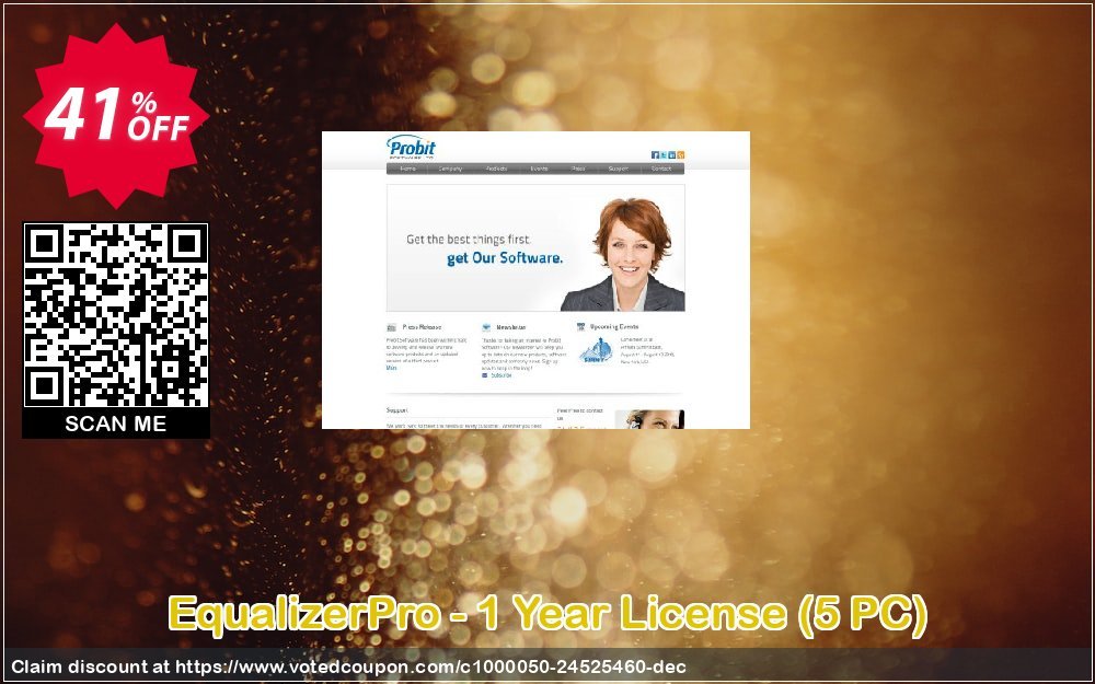 EqualizerPro - Yearly Plan, 5 PC  Coupon, discount EqualizerPro - 1 Year License (5 PC) awful promotions code 2023. Promotion: awful promotions code of EqualizerPro - 1 Year License (5 PC) 2023