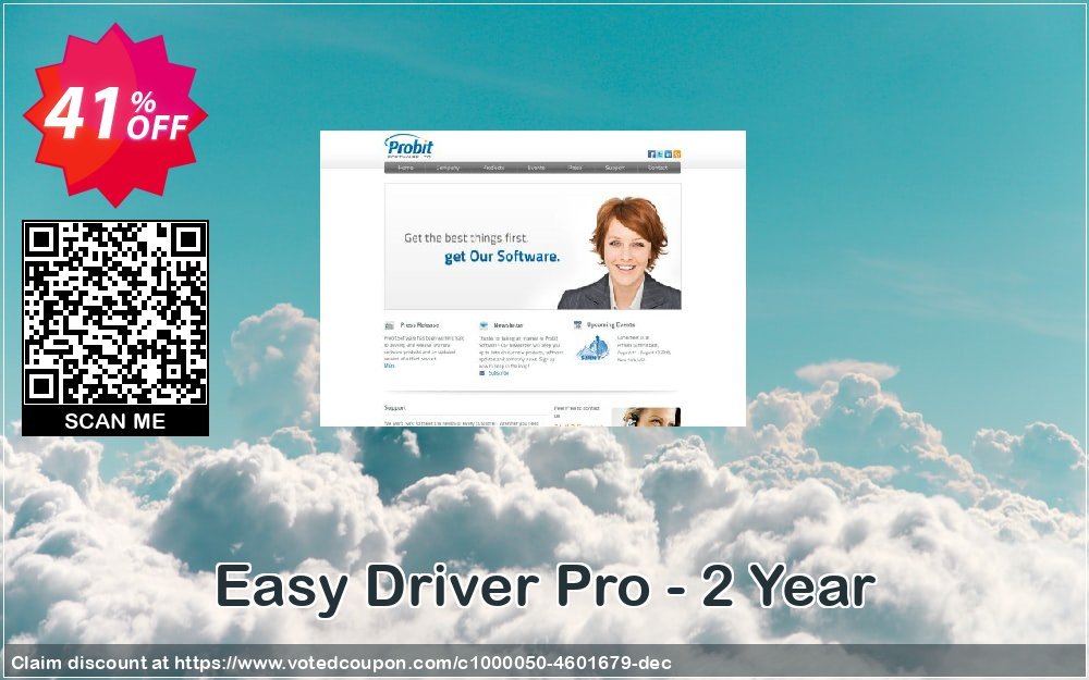 Easy Driver Pro - 2 Year Coupon, discount Easy Driver Pro - 2 Year License (1 PC) staggering sales code 2023. Promotion: staggering sales code of Easy Driver Pro - 2 Year License (1 PC) 2023