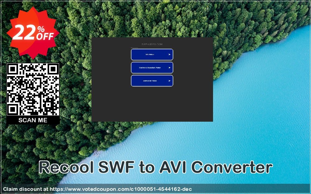 Recool SWF to AVI Converter Coupon, discount Recool SWF to AVI Converter dreaded offer code 2023. Promotion: dreaded offer code of Recool SWF to AVI Converter 2023