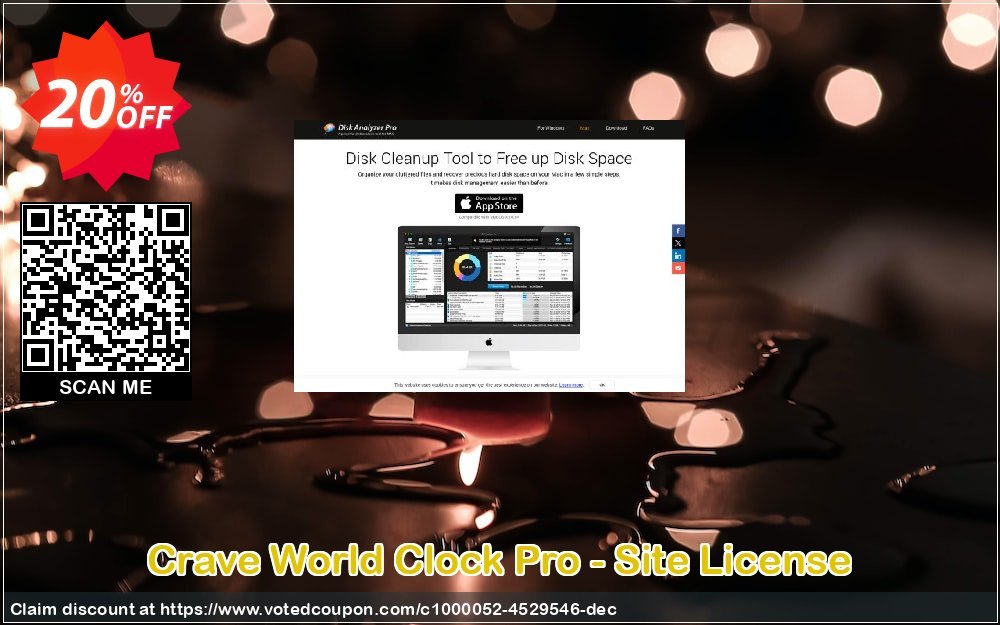 Crave World Clock Pro - Site Plan Coupon, discount Crave World Clock Pro - Site License exclusive offer code 2023. Promotion: exclusive offer code of Crave World Clock Pro - Site License 2023