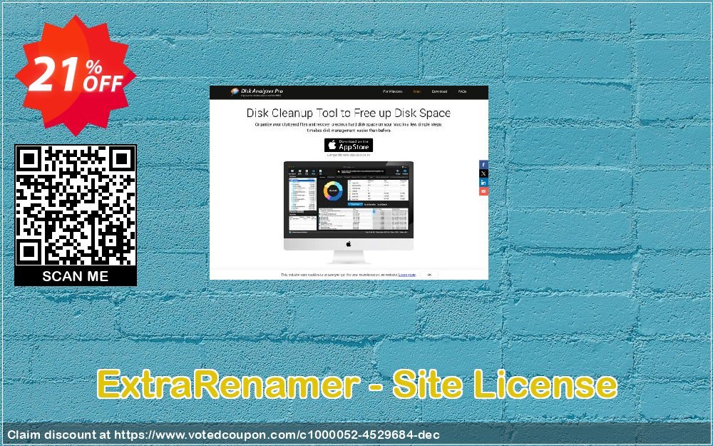 ExtraRenamer - Site Plan Coupon, discount ExtraRenamer - Site License exclusive sales code 2023. Promotion: exclusive sales code of ExtraRenamer - Site License 2023