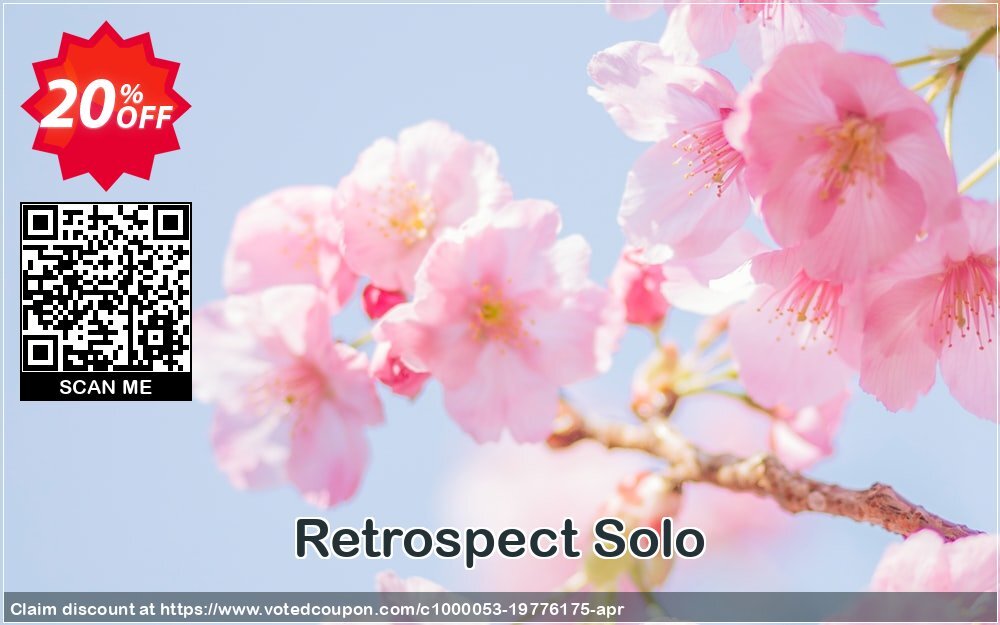 Retrospect Solo Coupon, discount Retrospect Solo v.16 for Windows hottest deals code 2025. Promotion: hottest deals code of Retrospect Solo v.16 for Windows 2024