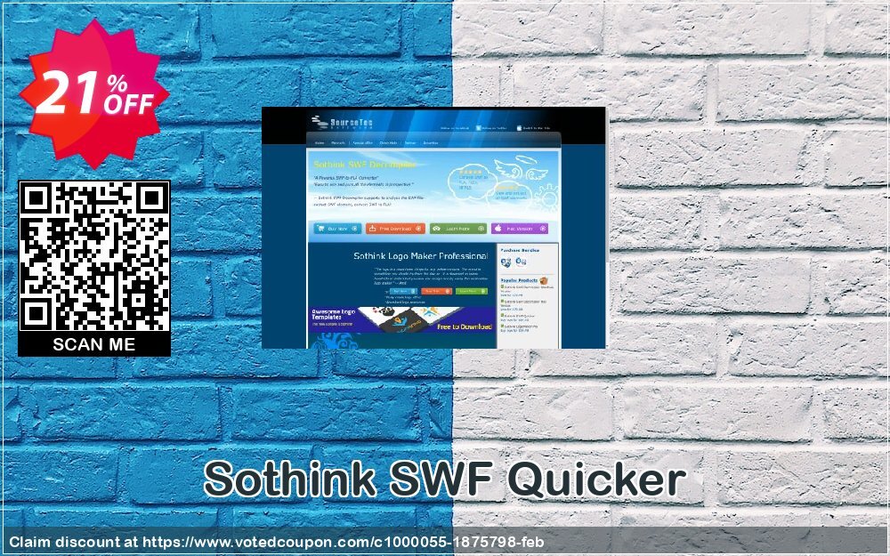 Sothink SWF Quicker Coupon Code May 2024, 21% OFF - VotedCoupon