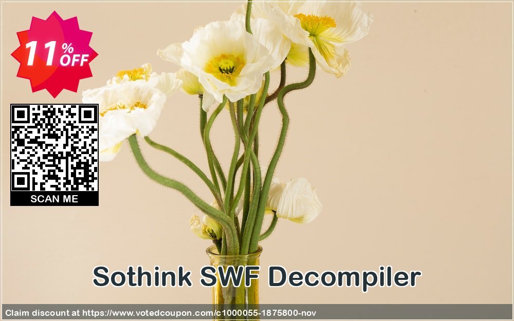 Sothink SWF Decompiler Coupon, discount Sothink SWF Decompiler amazing discounts code 2024. Promotion: amazing discounts code of Sothink SWF Decompiler 2024