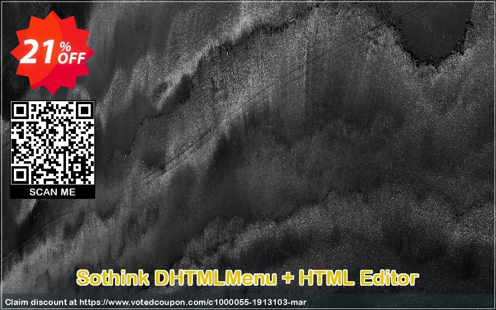 Sothink DHTMLMenu + HTML Editor Coupon Code May 2024, 21% OFF - VotedCoupon