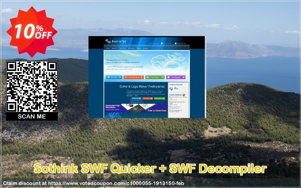 Sothink SWF Quicker + SWF Decompiler Coupon Code May 2024, 10% OFF - VotedCoupon