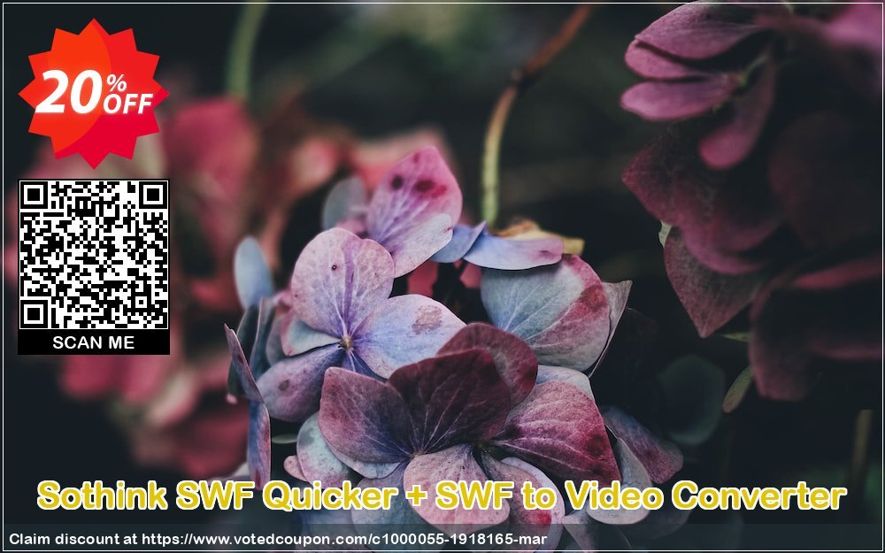 Sothink SWF Quicker + SWF to Video Converter Coupon, discount Sothink SWF Quicker + SWF to Video Converter awful promotions code 2024. Promotion: awful promotions code of Sothink SWF Quicker + SWF to Video Converter 2024