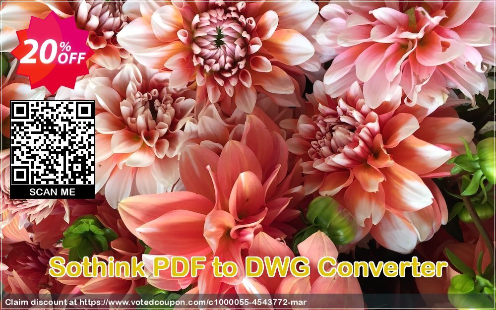 Sothink PDF to DWG Converter Coupon, discount Sothink PDF to DWG Converter excellent promo code 2024. Promotion: excellent promo code of Sothink PDF to DWG Converter 2024