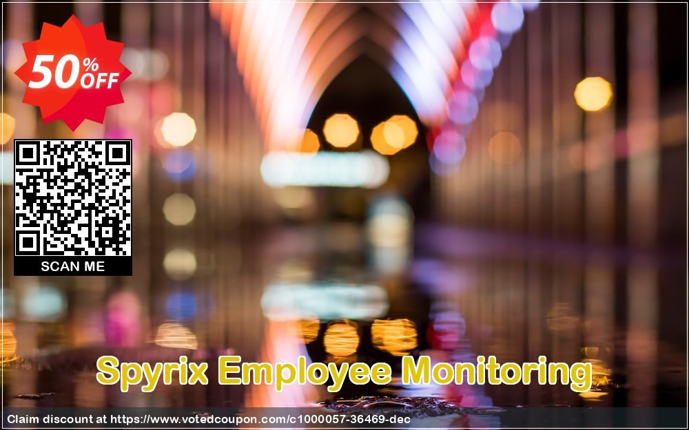 Spyrix Employee Monitoring Coupon, discount Discount Spyrix Employee Monitoring 50%. Promotion: big offer code of Spyrix Employee Monitoring 2023
