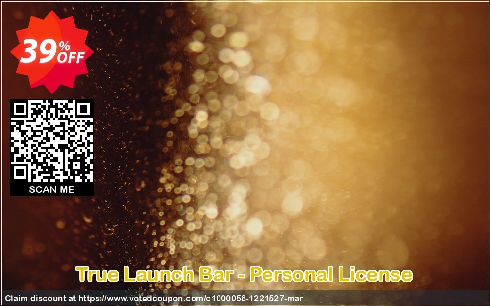 True Launch Bar - Personal Plan Coupon, discount True Launch Bar - Personal License wonderful deals code 2024. Promotion: wonderful deals code of True Launch Bar - Personal License 2024