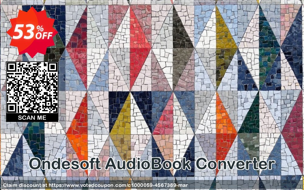 Ondesoft AudioBook Converter Coupon Code Apr 2025, 53% OFF - VotedCoupon