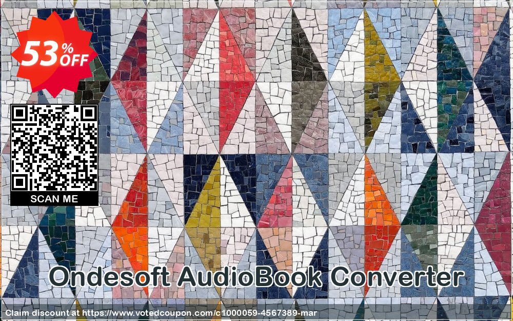 Ondesoft AudioBook Converter Coupon Code May 2024, 53% OFF - VotedCoupon