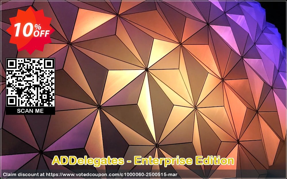 ADDelegates - Enterprise Edition Coupon Code May 2024, 10% OFF - VotedCoupon