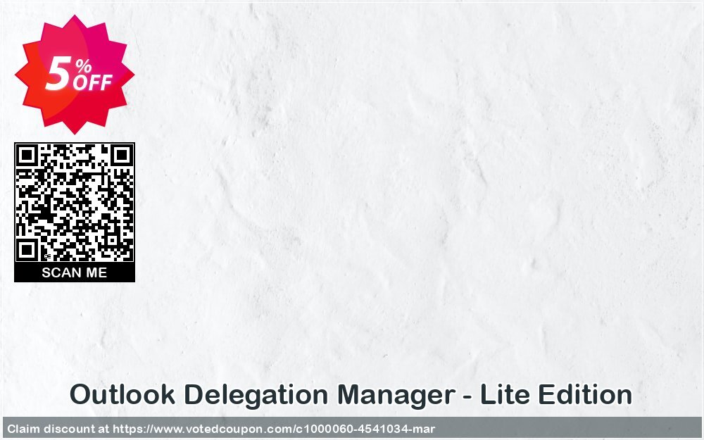 Outlook Delegation Manager - Lite Edition Coupon, discount Outlook Delegation Manager. Promotion: dreaded discount code of Outlook Delegation Manager - Lite Edition 2024