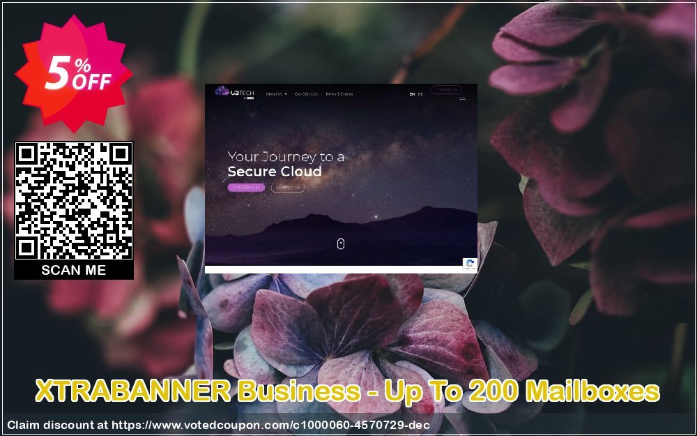XTRABANNER Business - Up To 200 Mailboxes Coupon, discount XTRABANNER Launch. Promotion: marvelous promo code of XTRABANNER Business - Up To 200 Mailboxes 2023