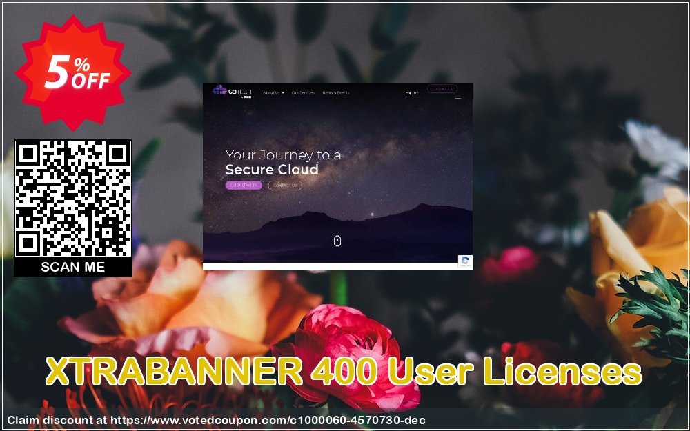 XTRABANNER 400 User Plans Coupon, discount XTRABANNER Launch. Promotion: wondrous discounts code of XTRABANNER 400 User Licenses 2023