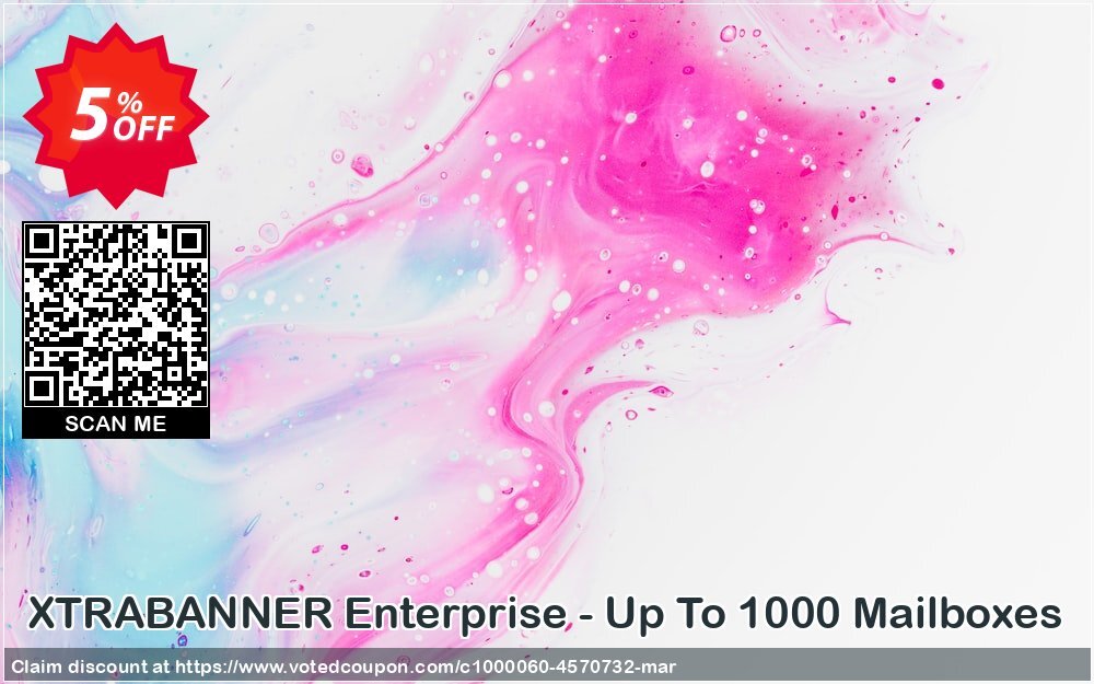 XTRABANNER Enterprise - Up To 1000 Mailboxes Coupon Code May 2024, 5% OFF - VotedCoupon