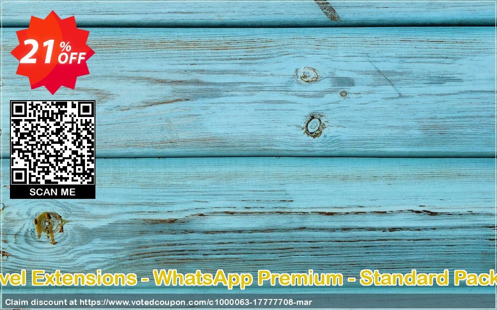 Marvel Extensions - WhatsApp Premium - Standard Package Coupon, discount Marvel Extensions - WhatsApp Premium - Standard Package awesome promotions code 2024. Promotion: awesome promotions code of Marvel Extensions - WhatsApp Premium - Standard Package 2024