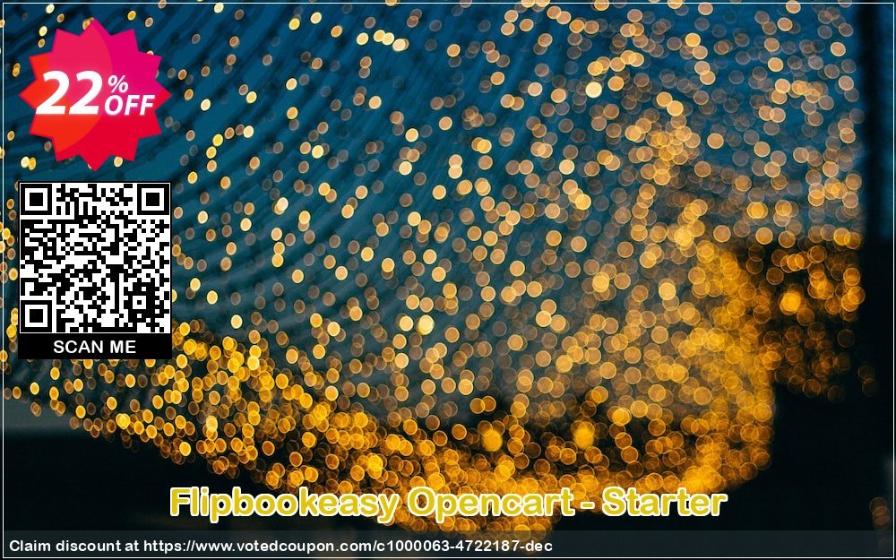 Flipbookeasy Opencart - Starter Coupon, discount Flipbookeasy - Opencart - Starter awful discount code 2024. Promotion: awful discount code of Flipbookeasy - Opencart - Starter 2024