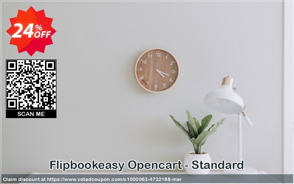 Flipbookeasy Opencart - Standard Coupon, discount Flipbookeasy - Opencart - Standard amazing promo code 2024. Promotion: amazing promo code of Flipbookeasy - Opencart - Standard 2024