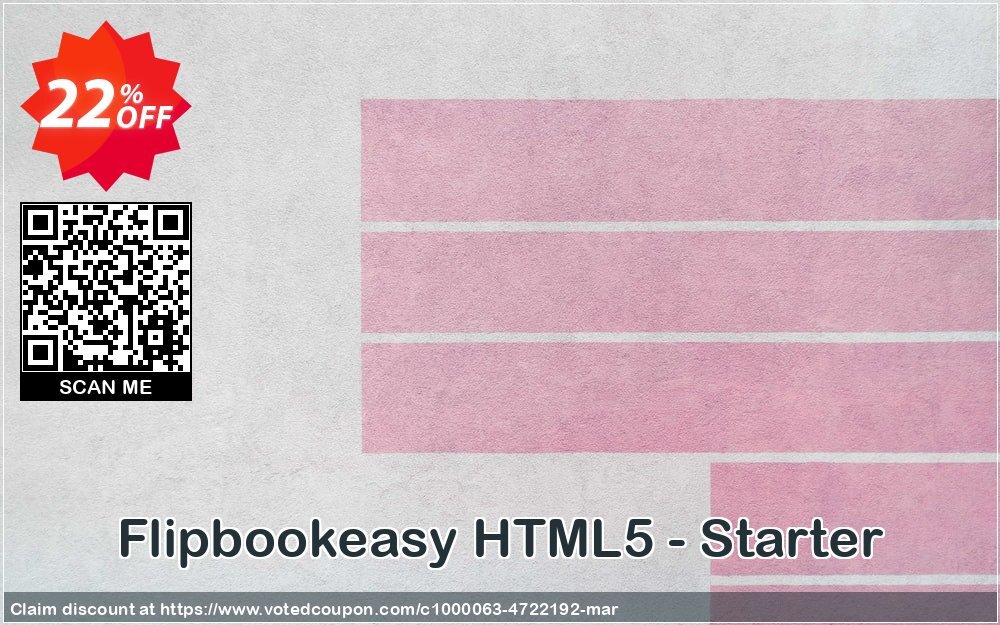 Flipbookeasy HTML5 - Starter Coupon Code May 2024, 22% OFF - VotedCoupon