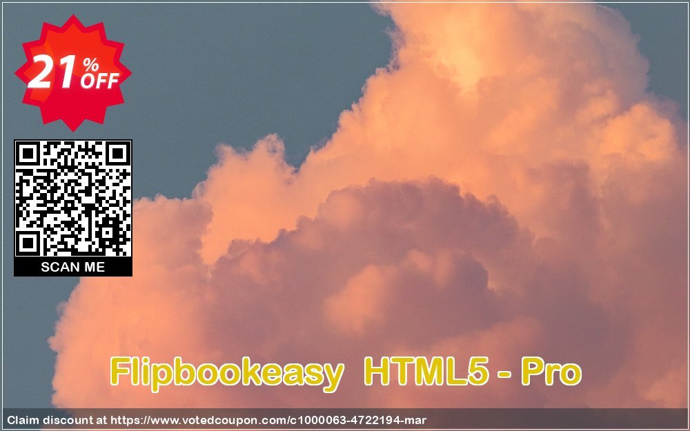 Flipbookeasy  HTML5 - Pro Coupon, discount Flipbookeasy - HTML5- Professional exclusive discount code 2024. Promotion: exclusive discount code of Flipbookeasy - HTML5- Professional 2024