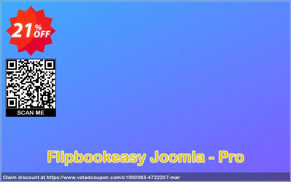 Flipbookeasy Joomla - Pro Coupon Code May 2024, 21% OFF - VotedCoupon