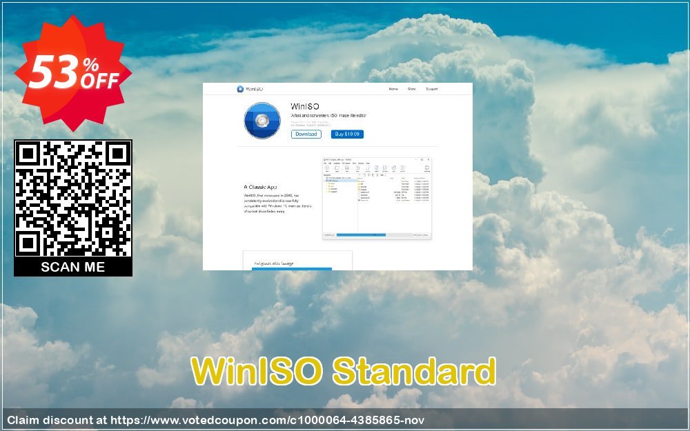WinISO Standard Coupon, discount Bitsdujour Special. Promotion: exclusive discount code of WinISO Standard 2023