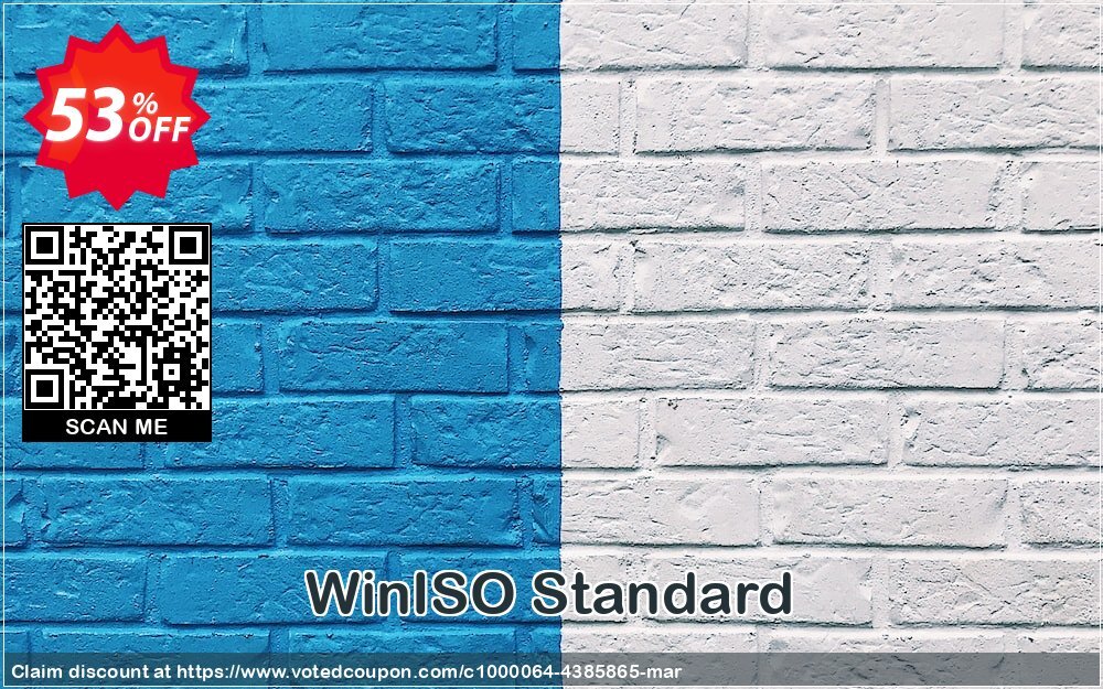 WinISO Standard Coupon, discount Bitsdujour Special. Promotion: exclusive discount code of WinISO Standard 2024